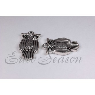 Подвеска мет.№609 18х30мм цв.Silver (цена за 1шт)